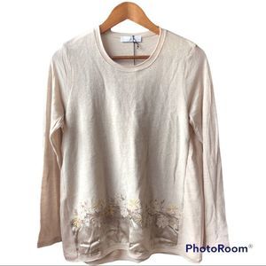 Milano wool & cashmere long sleeves top